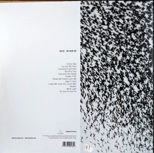 Wilco Sky Blue Sky Vinilo Nuevo 2 Lp Color Sky Blue Edición Limitada