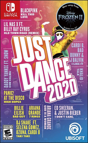 Just Dance 2020 Nintendo Switc En Español + Cancion Frozen 2