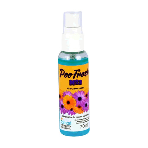 Poofresh Nº 3 - Bloqueador De Odores Sanitários - 70 Ml