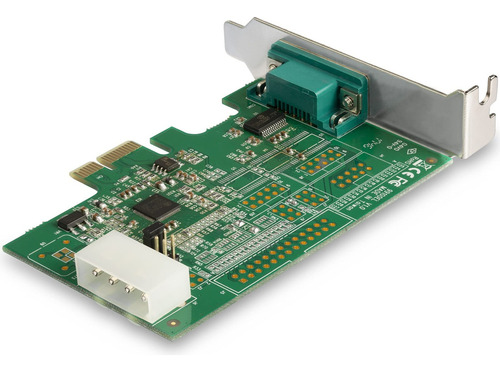 Startech.com Tarjeta Adaptadora Pci Express Serial Rs232 De 1 Puerto - Tarjeta Controladora De Host Serial Pcie Rs232 - Tarjeta De Expansión De Perfil Bajo - Windows, Macos, Linux (pex1s953lp)