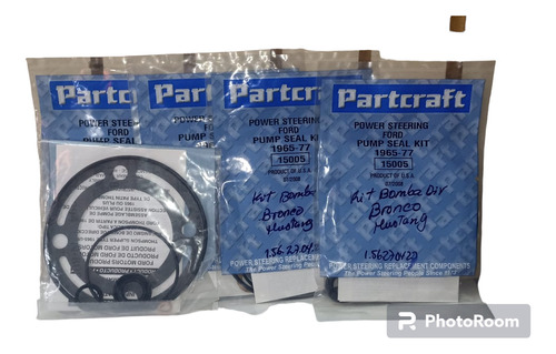 Kit Bomba Direccion Bronco,mustang Partcraft 1965-77 