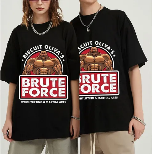 Biscuit Oliva Brute Force Nuevas Poleras Grappler Baki Han