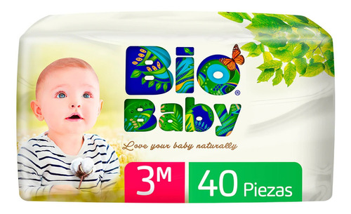 Bio Baby Pañales Etapa 3 Unisex 40 Piezas