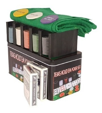 Imagen 1 de 6 de Set Cartas & Fichas Con Mantel