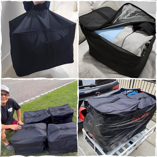 Portaequipajes De Carga Plegable Con Tapa De 500 Libras_5319