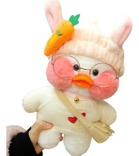 30cm Netred Pato Amarillo Muñeca Patos Lalafanfan Patos