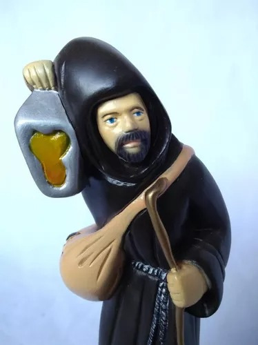Imagem De Sao Longuinho 18 Cm O Santo Dos Objetos Perdidos Cor Pintura A Mão