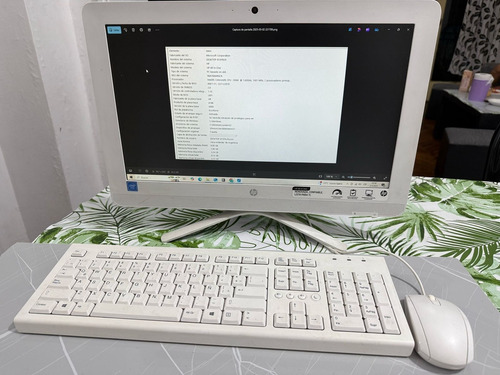 Pc Escritorio Hp 20-c205la Intel Celeron 240gb Ssd 8gb Ram (Usado)