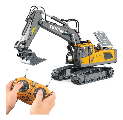 Vehículo Volquete Excavadora De Ingeniería 1/20 Rc Excavator