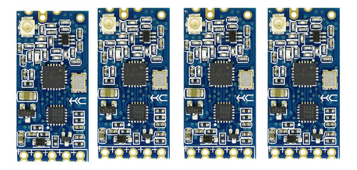 Módulo De Puerto Serie Inalámbrico 4x Hc-12 433 Mhz Si4463 I