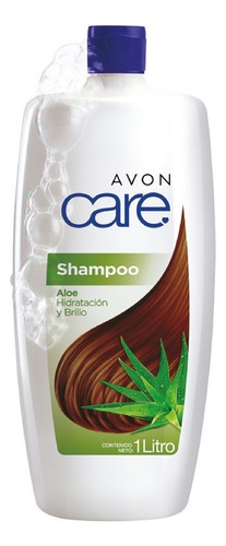 Shampoo Avon Care Aloe Vera Hidratacion Y Brillo 1 Litro
