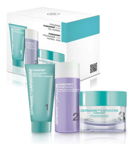 Imagen 2 de 4 de Pack Purexpert 1-2-3 - Tratamiento Piel Normal - Germaine