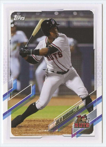 2021 Topps Pro Debut Pd-18 Julio Rodríguez Modesto Nuts Rc R