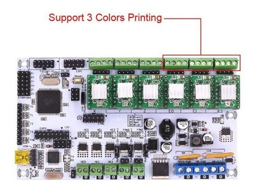 Imagen 4 de 8 de Controladora Rumba Impresora 3d :: Printalot