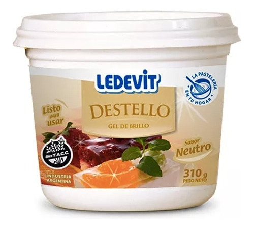 Destello Gel De Brillo Neutro Ledevit X 310 Grs - La Botica