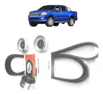 Comprar  Kit Poleas Y Correa Poli V Ford Ranger 3.2 Puma Impor