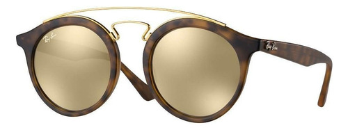 Ray-ban Rb4256 6092/5a Gatsby I Carey Mate Plata Espejo Icon Dorado