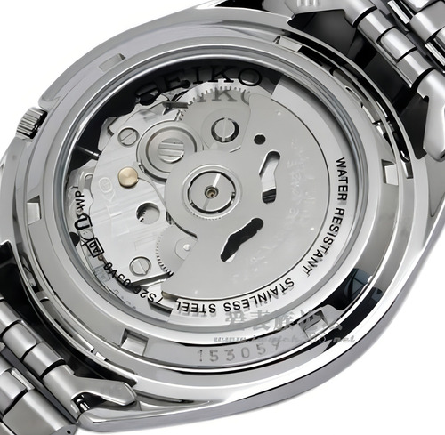 Reloj Seiko Snkk25k1 Automático Plateado-blanco De Caballero
