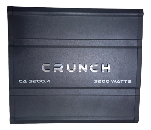 Amplificador Crunch 3.200w 4 Canales 