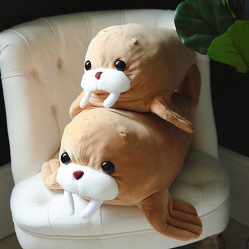 Tapicería De Peluche Animal Plush Walrus Doll