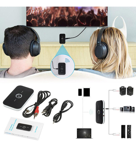 Transceptor Bluetooth B6 Transmisor De Audio Inalámbrico 2 E