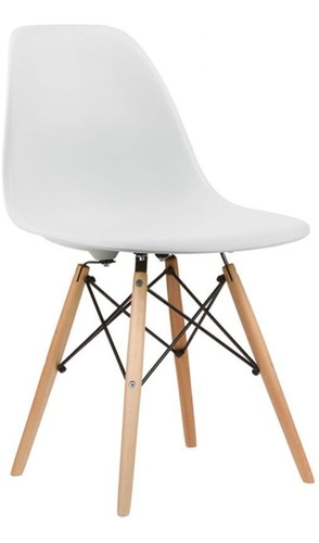 Cadeira Design Charles Eames Branco Pw-071 Pelegrin
