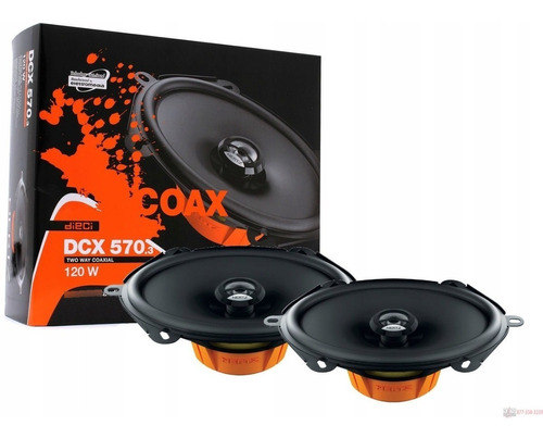 Parlantes Hertz Dcx570 5x7  Ovalado Alta Calidad De Sonido