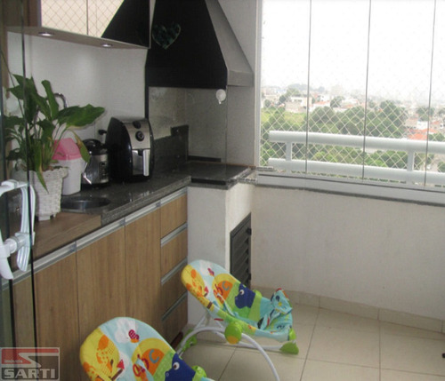 Imagem 4 de 10 de Com Sacada Gourmet - Bairro Do Imirim - St16587