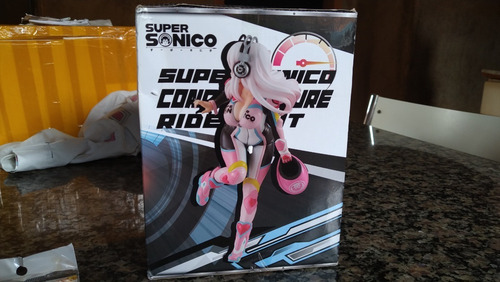 Furyu Super Sonico Conceito Rider Suit Figura Original