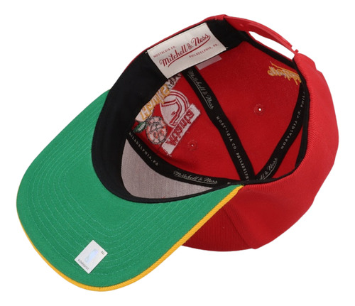 Gorra Mitchell & Ness Atlanta Hawks Patch Overload