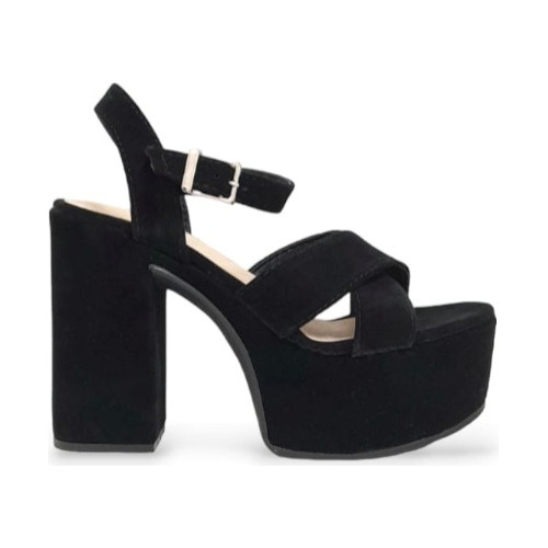 Sandalias Sami Gamuza Black