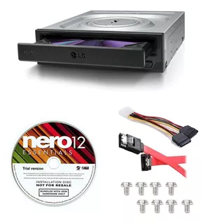 Grabadora Portatil LG Internal 24x Dvd/cd-r/burner+nero 12