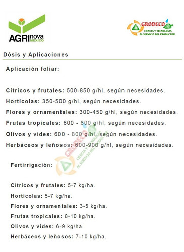 Quantum 1 Kg Fertilizante Maduracion Y Engorde Frutas