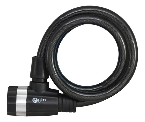 Candado Bicicleta Cable Abertura Llave 22103 Gim Sports