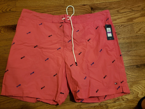 Imagen 3 de 6 de Pantalon De Baño Tommy Hifilger Talla Xxl ( 1305 )