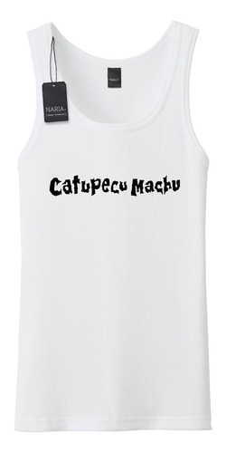 Musculosa Hombre Catupecu Machu Dibujo Art Logo - Mucm1