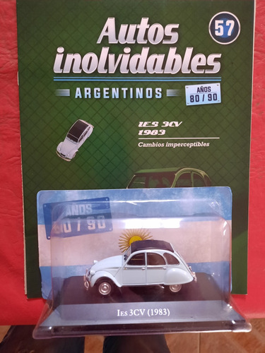 Autos Inolvidables Argentinos 80y90 N57 Ies 3cv