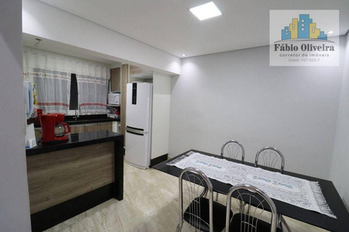 Imagem 25 de 30 de Sobrado Com 3 Dormitórios À Venda, 124 M² Por R$ 600.000,01 - Vila Leopoldina - Santo André/sp - So0490