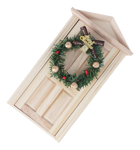 Kit Para Puerta De Casa De Muñecas En Miniatura, Miniárbol D