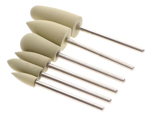 Broca De Silicona Para Uñas, 6 Piezas, Limpiador De 04