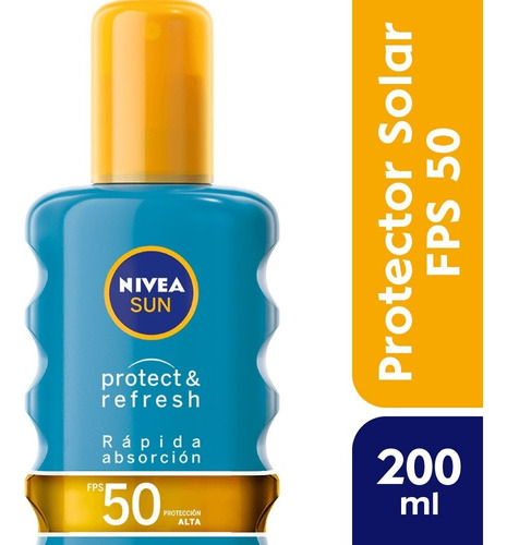 Nivea Sun Spray Protect & Refresh Fps 50