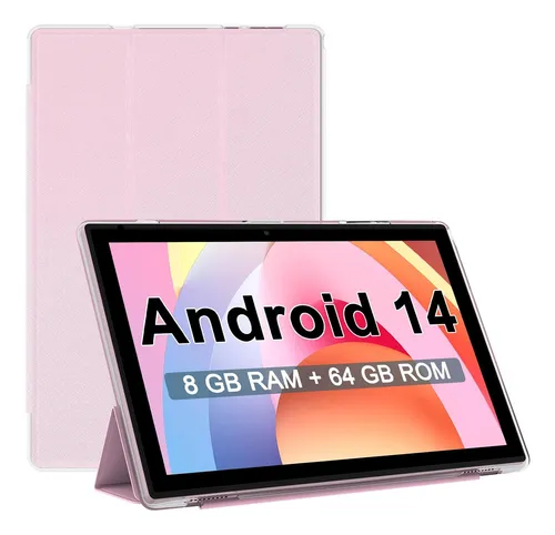 comprar Tableta Android 14, Tabletas De 10 Pulgadas Con Funda, 8g...