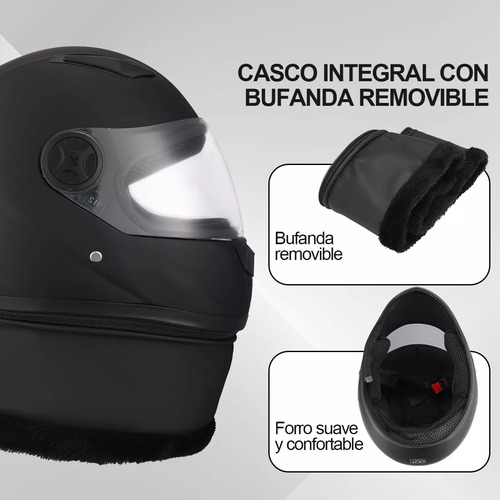 Casco Abatible Con Lente Y Gafas Polarizadas