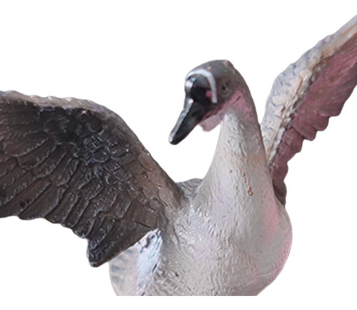 2 Estatua De Ganso Novedad Estatua De Jardín En Miniatura