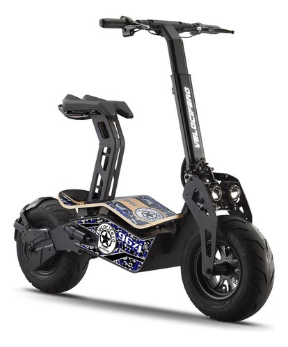 Mototec Mad 1600w 48v Electric Scooter Seated Folding Fat Sw