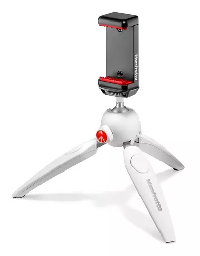 Manfrotto Mini trípode negro con abrazadera universal para smartphone