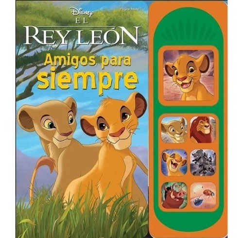 Libro Disney: El Rey León Con  Sonidos / Amigos Para Siempre