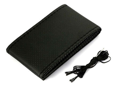 Cubre Volante Alta Calidad Cuerina Cocida Hilo Negro O Hilo Rojo