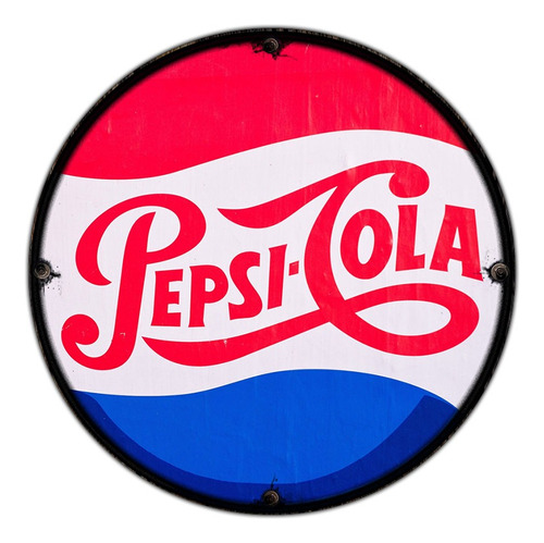#350 - Cuadro Decorativo Vintage / Pepsi Cola No Chapa 