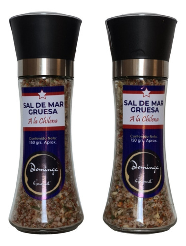 Sal De Mar Gruesa A La Chilena 150g. Dominga Gourmet